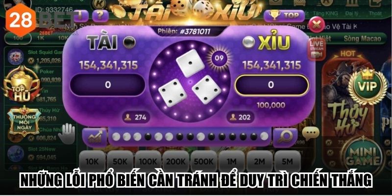 Những lỗi phổ biến cần tránh để duy trì chiến thắng