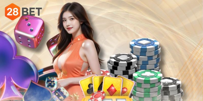Những trò chơi Casino 28BET thu hút với tỷ lệ thắng cao