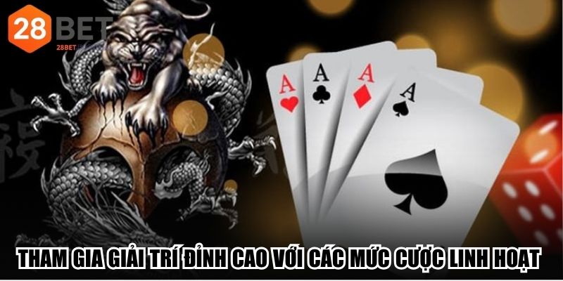 Tham gia giải trí đỉnh cao với các mức cược linh hoạt 